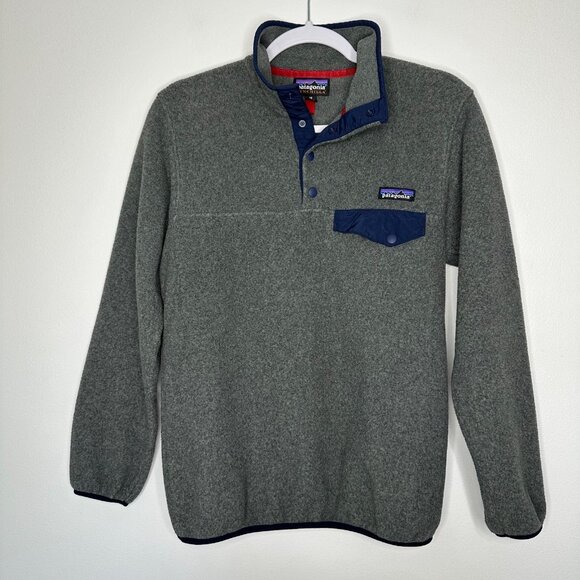 Patagonia Synchilla Snap-T Fleece Pullover XS Gray 25455 - Picture 1 of 8